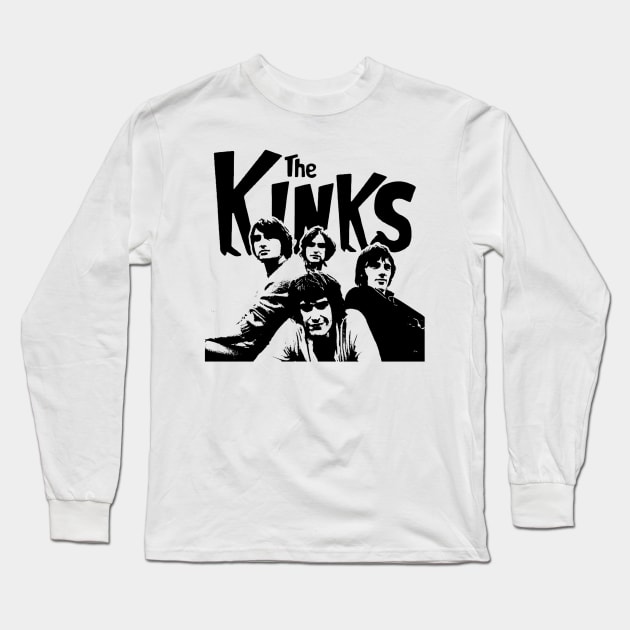 The kinks siluet Long Sleeve T-Shirt by TrekTales